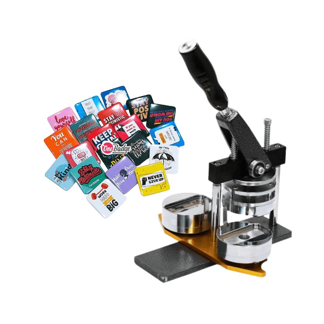 Square Badge Machine